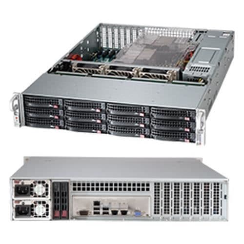 Server - Supermicro - 826BAC4-R920LPB - 2U - Svart - Strömförsörjning 920 W