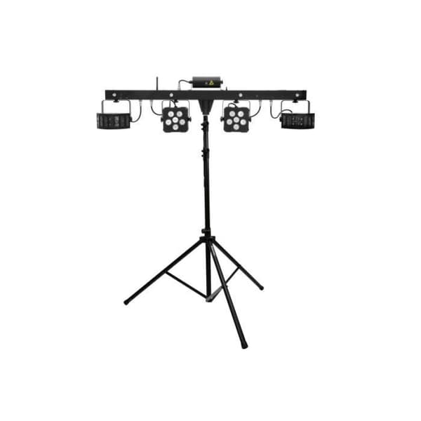 EUROLITE Set LED KLS Laser Bar PRO FX Ljusset + M-4 Högtalarsystem Stativ 0,000000