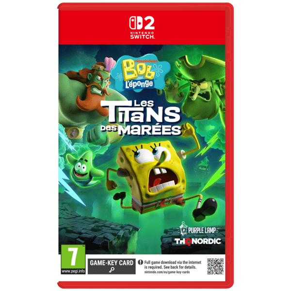 Bob Sponge: Tidvatten Titans • Nintendo Switch 2 Spel