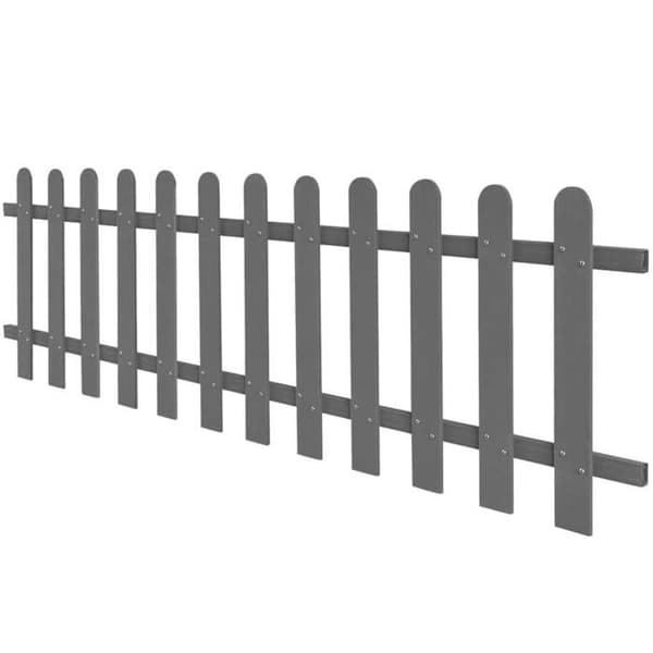 vidaXL WPC Stolpstaket 200x60 cm 42818