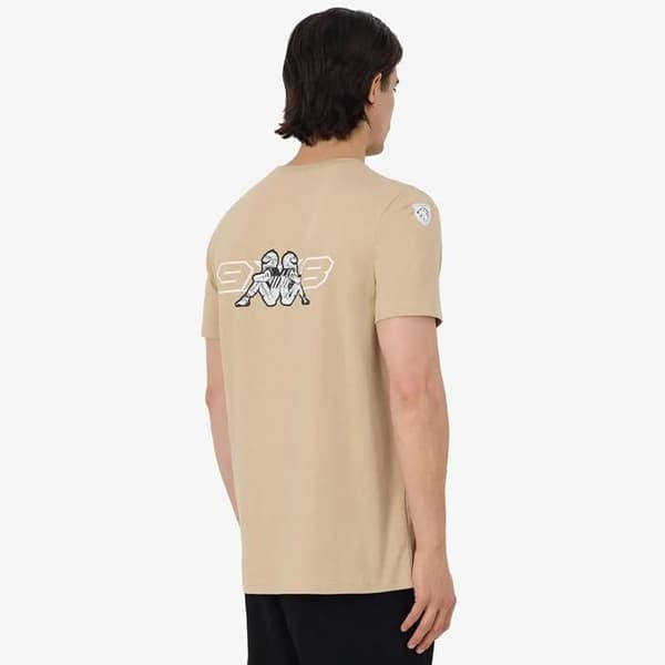 Kappa Allergraph Peugeot Sport-tröja - beige peppar