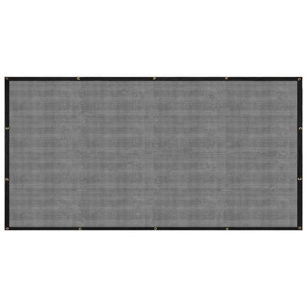 vidaXL Trailer Net HDPE 2,5x3,5 m Svart 144993