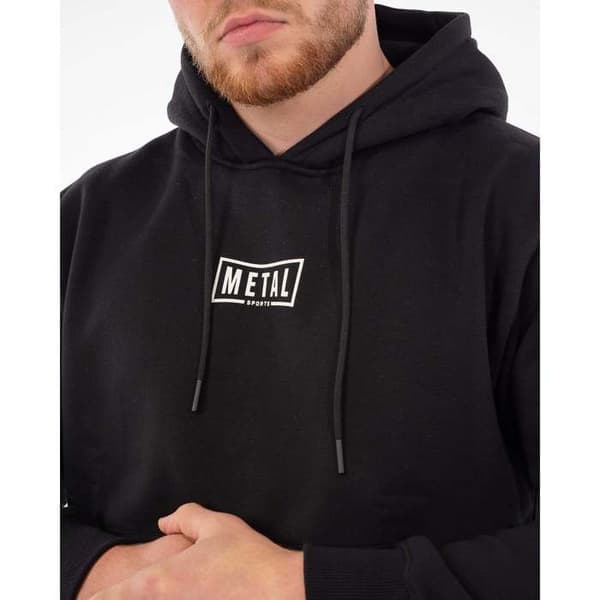 Boxningshoodie i metall