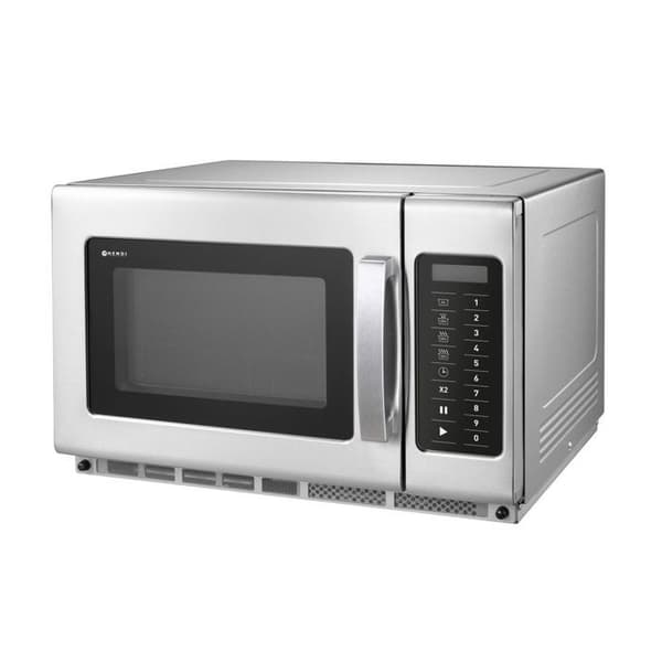 Programmerbar mikrovågsugn 1800W 34L - Hendi