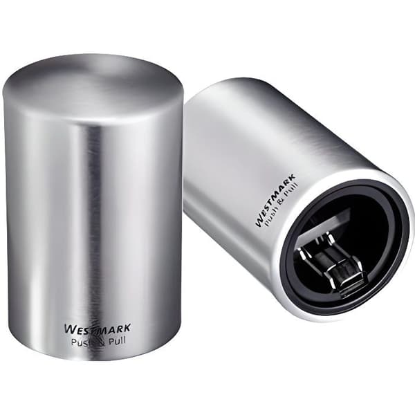 Flasköppnare - WESTMARK - Push & Pull 61882260 - Enkel klick - Grå