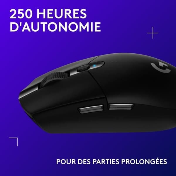 Trådlös spelmus - Logitech G - G305 Lightspeed - Svart