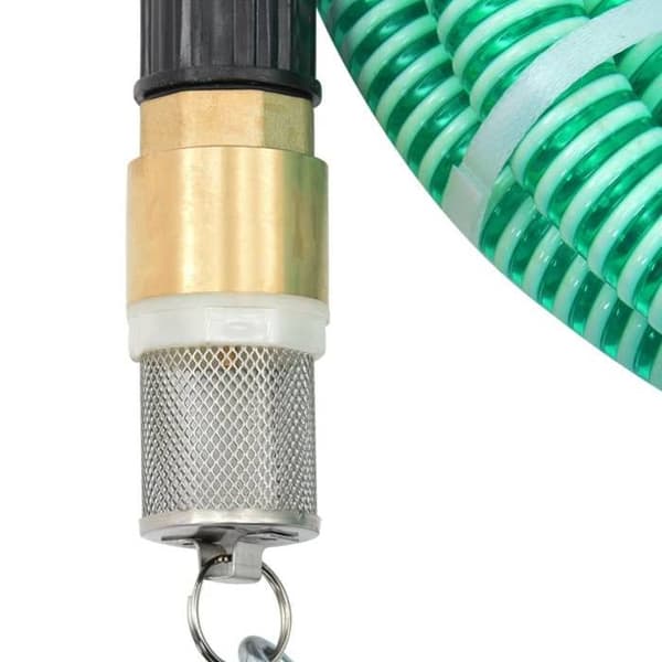 Sugerslang - vidaXL - 5 m - PVC - Messingkopplingar - 1,1"
