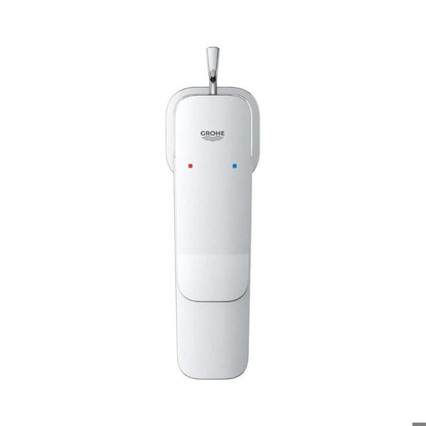 Grohe - Engrepp för handfat med enhandsgrepp och avlopp, blank krom (1018560000)