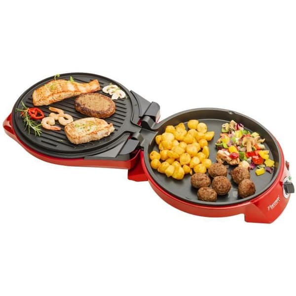Pizzamaskin / Bordsgrill Bestron APZ400 1800 W röd