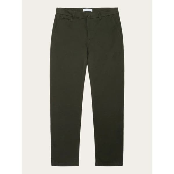 Chino-byxor KnowledgeCotton Apparel Chuck - skogsnatt