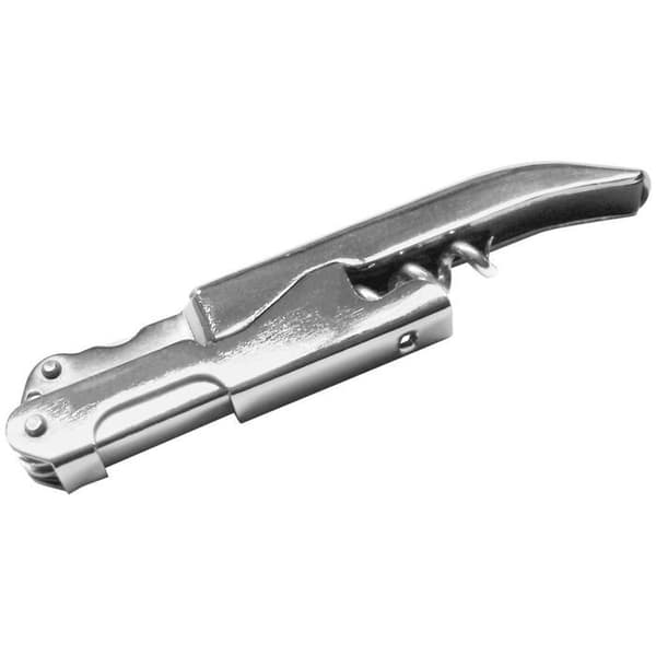 Dubbelspaks korkskruv i rostfritt stål Fackelmann Bar Concept ref. 49459