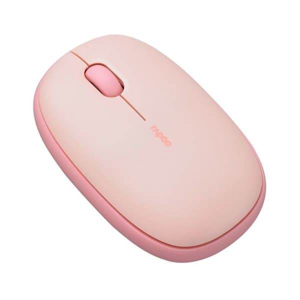 Trådlös Optisk Mus - RAPOO - M660 - 1300 DPI - Tyst - Rosa
