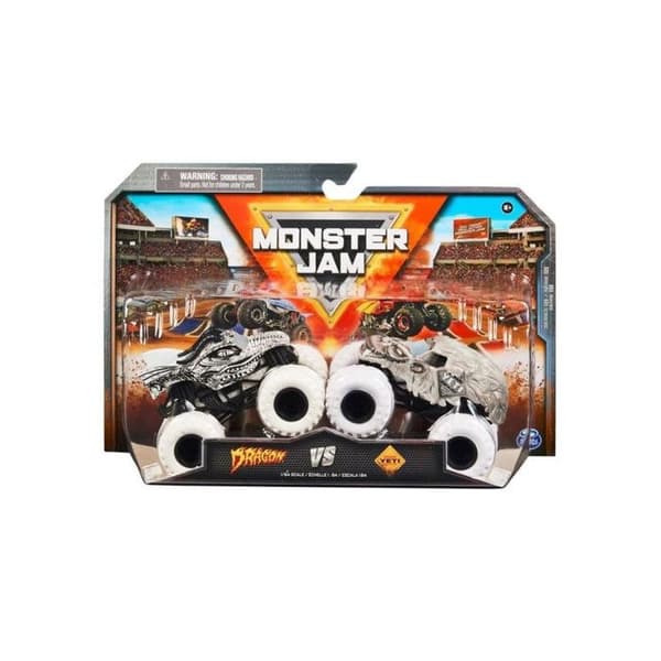 Die-cast fordon - Spin Master - Monster Jam - 1:64 - 2-pack - Blandet - 3 år och uppåt