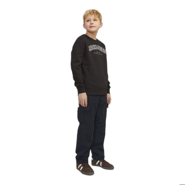 Jack & Jones Kane Barkley barn cargo byxor - svart