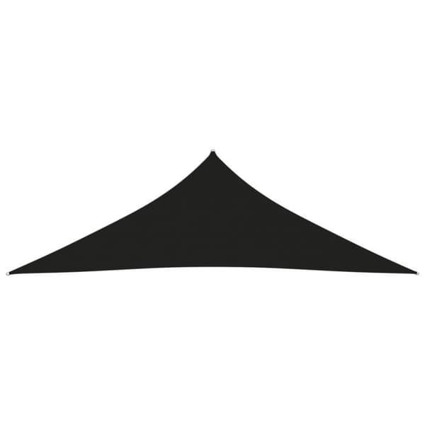 vidaXL Parasol Sail Triangular Oxford Tyg 5x5x6 m Svart