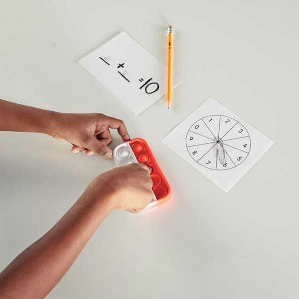 Hand2mind - Sensoriskt matematikspel (Set om 6) ( LR-95439 )