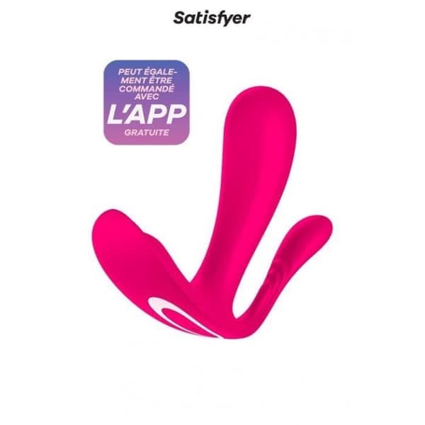 Vibrator - Satisfyer - Top Secret+ - Trippelstimulering - Flexibel - Rosa