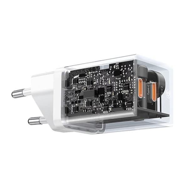 Snabbladdare - BASEUS - GAN 5 PRO - 40W - C+C - EU-version
