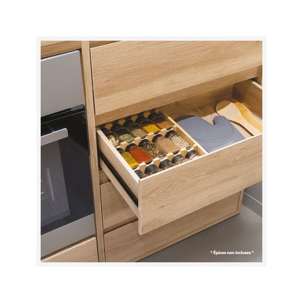 Kryddställ "Bambou Cuisine" 15 burkar - 5 five simply smart