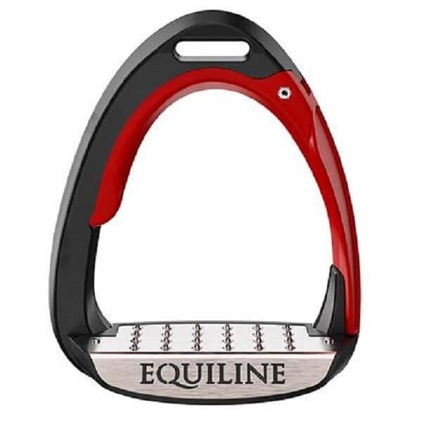 Equiline X-CEL stigbyglar för häst - röd - TU
