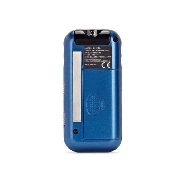 Radio Transistor - Aiwa - R22BL - Blå - AM/FM - Mini Portabel