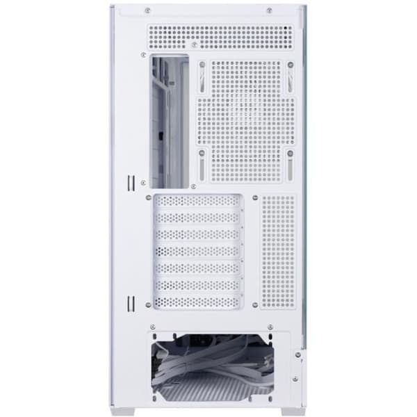 Chassi utan strömförsörjning - ZALMAN P40 DS - Mid-tower - ATX-format - Vit