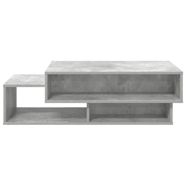 Soffbord - VIDAXL - 105 x 50 x 32,5 cm - Betonggrå - Ingenjörsträ - Rektangulär