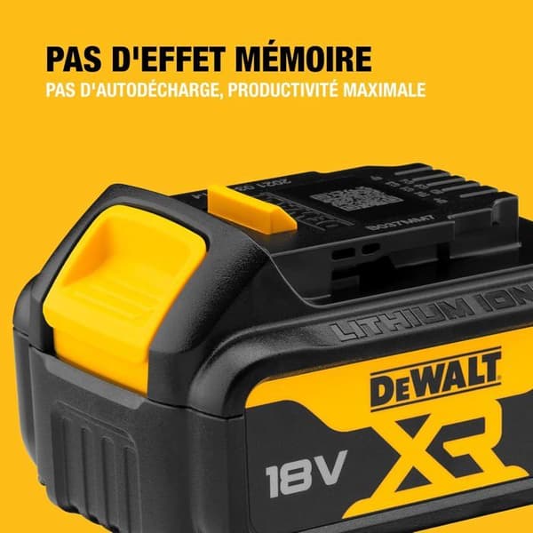 Li-Ion batteri 18V 4Ah - DEWALT - DCB182-XJ