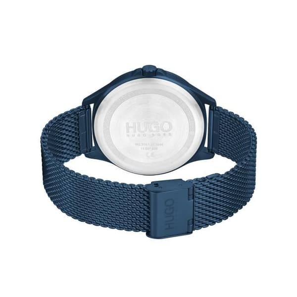 Klocka - HUGO - HU1530136 - Rostfritt stål - Blå - Man
