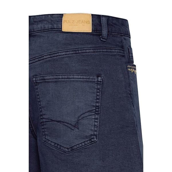 Korta högmidjade jeans för kvinnor Pulz Jeans Luca