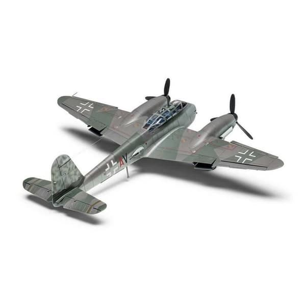 AIRFIX - Messerschmitt Me410a-1/u2 & U4 Airfix Flygplansmodell |a04066| 1:72 - Ref: 14104