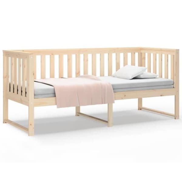 vidaXL Dagbädd 80x200 cm Massivt furu 820876