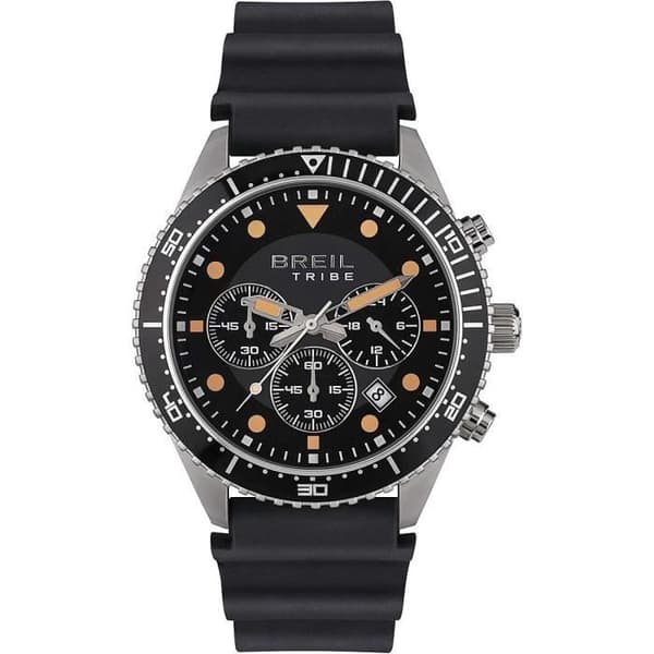 Breil Sail Black Herrklocka - Quartz - Vattentät 10 Atm - PU-armband