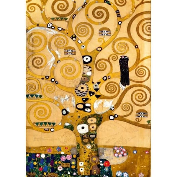 Bluebird Puzzle Gustave Klimt - Livets Träd, 1909 - 1000 bitar