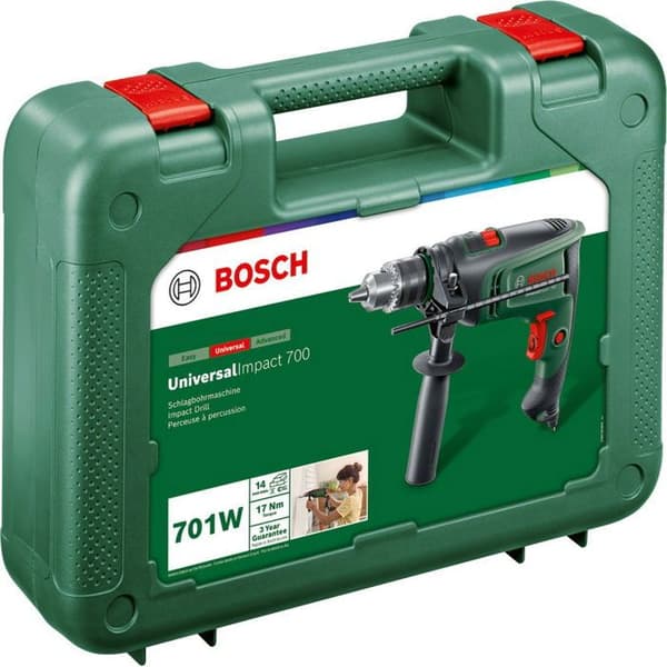 BOSCH Borrmaskin UniversalImpact 700 (tandad borr), 0.603.313.300