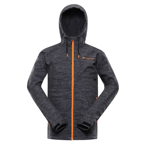 Alpine Pro Heras hoodie - dk.true gray