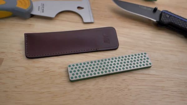 Dmt sliphjul - W4E - Diamond Extra Fine Knife Sharpener, Grön, 4"