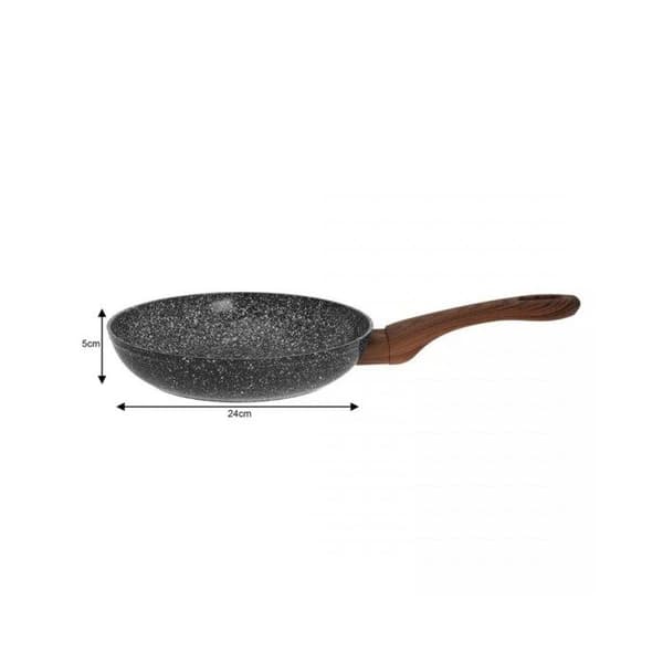24cm GRANIT Stekpanna GRANIT WOOD KINGHOFF KH-1028