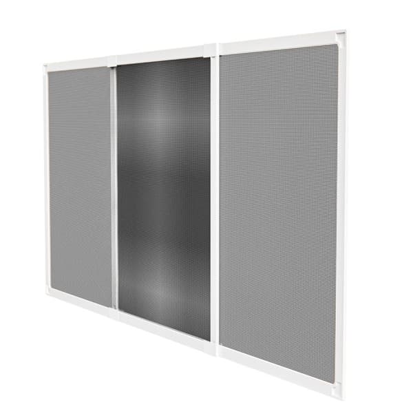 AMIG 25218 | Justerbart myggnät ME01 | 70 x 50 cm | Vit/Grå
