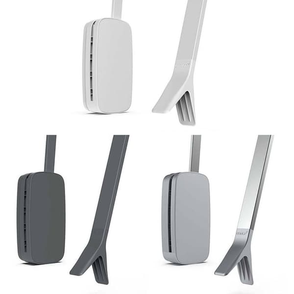 Hopfällbar garderob - Emuca - Sling - Krom - Stål - 600-830 mm
