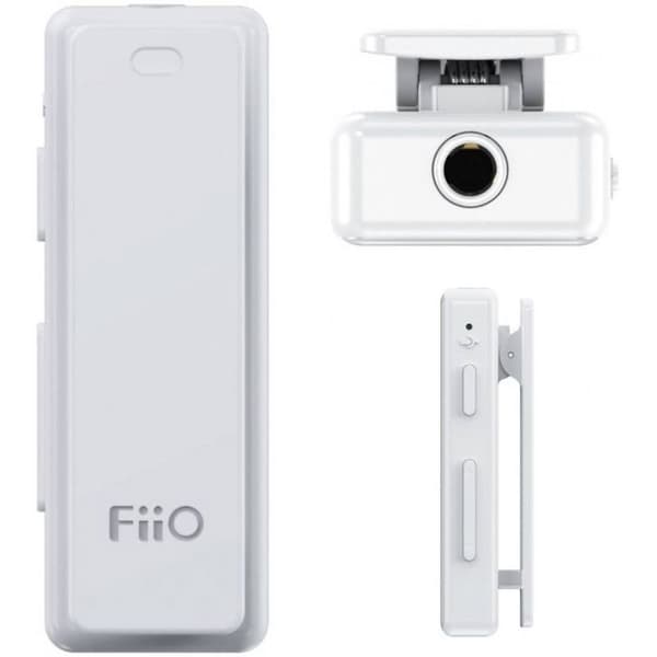 Fiio hörlursförstärkare, BTR11 bärbar DAC-förstärkare med Bluetooth, vit