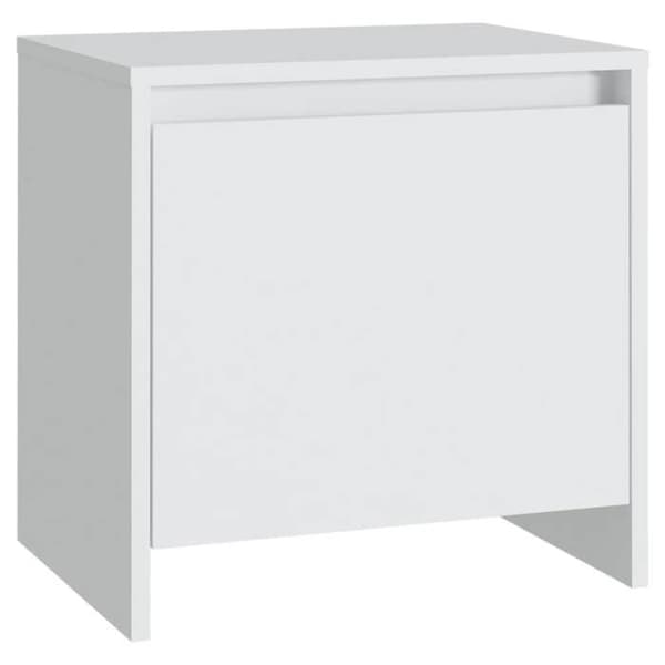 vidaXL Sängbord Vit 45x34x44,5 cm Spånskiva