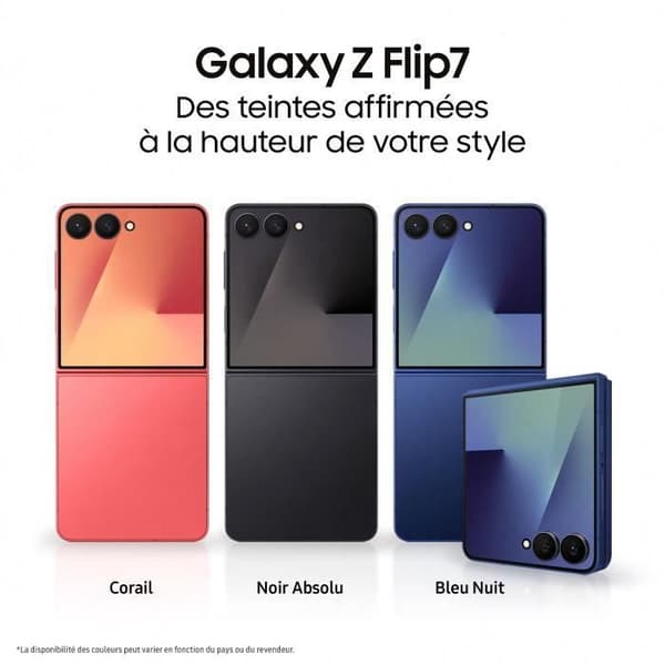 Samsung Galaxy Z Flip7 5G Smartphone 512 GB Korall