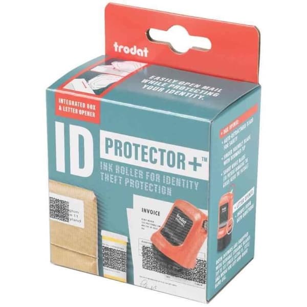 ID Protector+ Sekretessstämpel, Röd