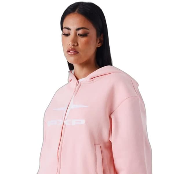 Dams zip hoodie Project X Paris Slowly - rosa