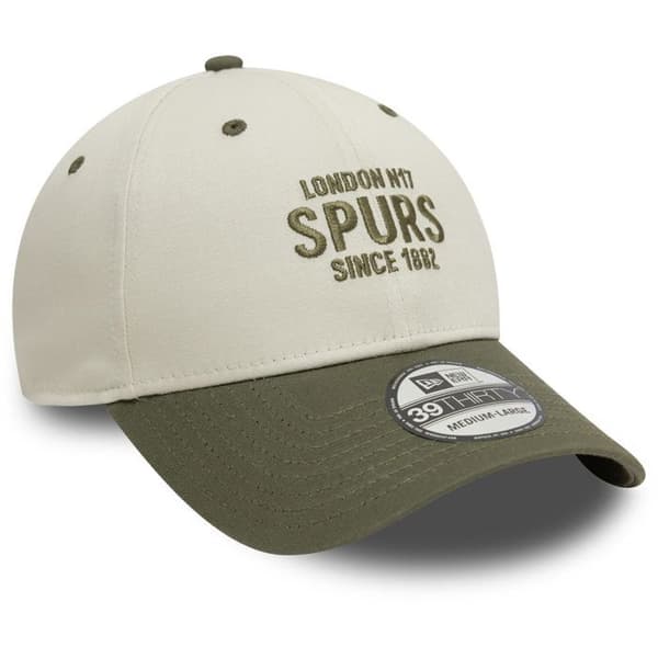 New Era 39Thirty Stretch Cap - Tottenham Hotspur sten beige