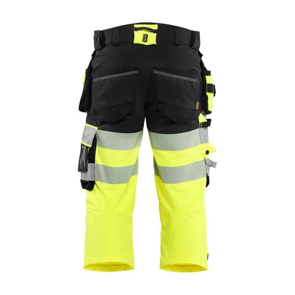 Arbetskortbyxor med 4D stretchfickor Blaklader