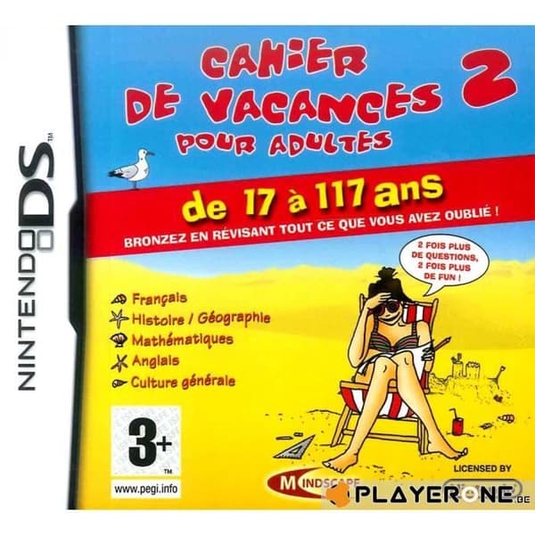 Adult Vacation Notebook 2: Nintendo DS, FR