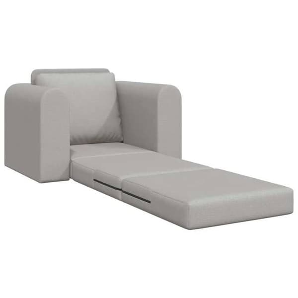 Soffa Säng 2-i-1 Grå Moln 98x71x83 cm Tyg