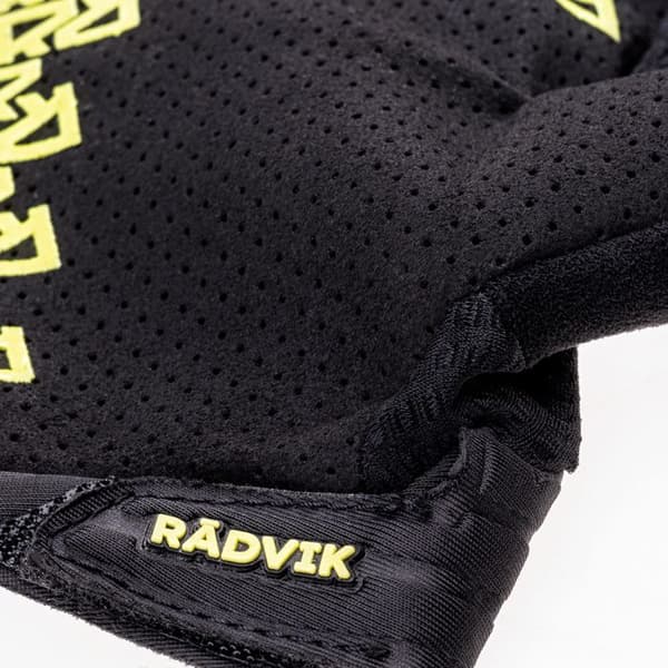 Långa handskar Radvik Cutfull - svart/svavel vår